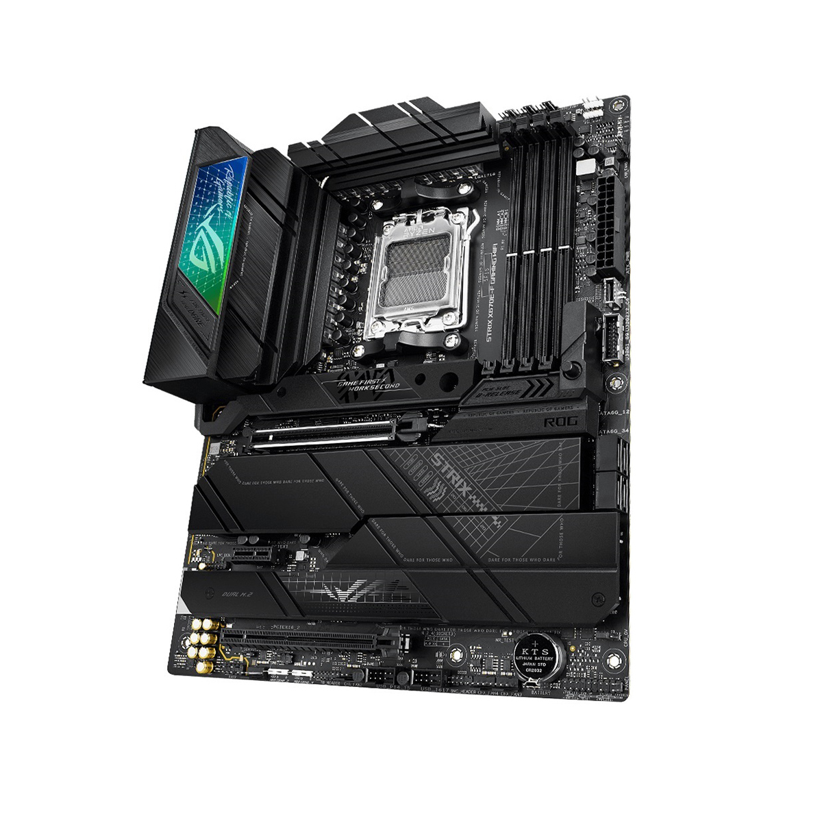 MOTHERBOARD ASUS ROG STRIX X670E-F GAMING WIFI SOCKET AM54DDR5HDMIDPPCI-E 5.0ATX - Código: ROG STRIX X670E-F GAMING WIFI | Compra en Guadalajara