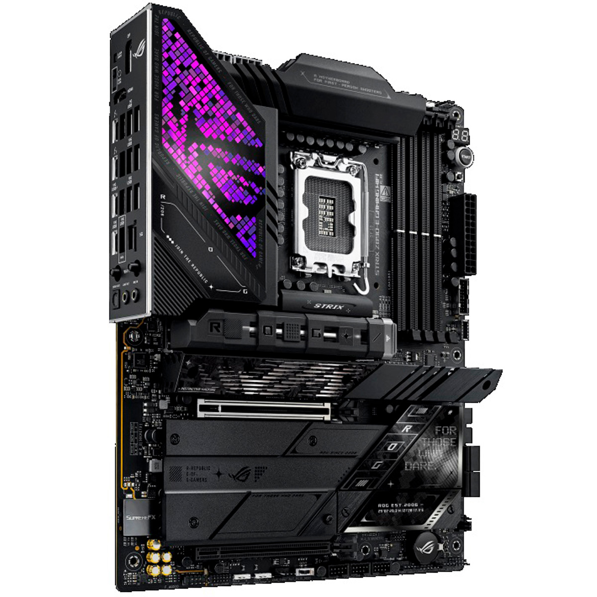 ROG STRIX Z890-E GAMING WIFI MOTHERBOARD ASUS ROG STRIX Z890-E GAMING WIFISOCKET 1851 15A4DDR5HDMIDPPCIE-5.0WIFI7ATX