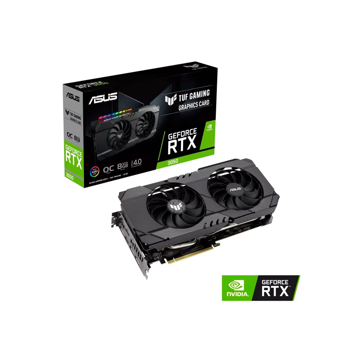 Tarjeta de Vídeo ASUS TUF-RTX3050-O8G-GAMING