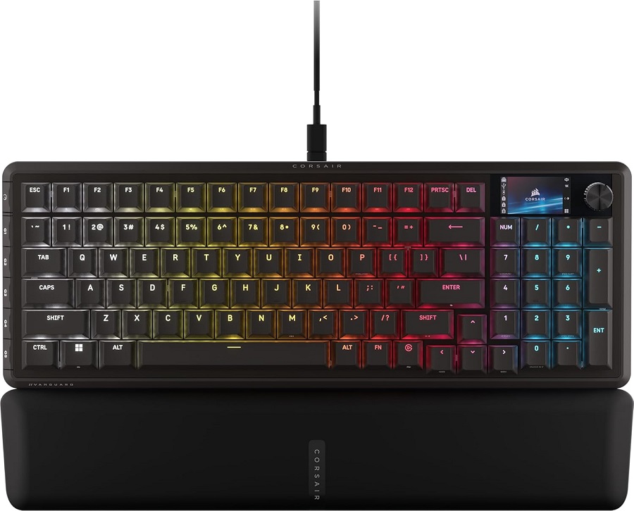 TECLADO MECANICO CORSAIR CH-91E901E-NA VANGUARD 96 MLX PLASMA - Elgato