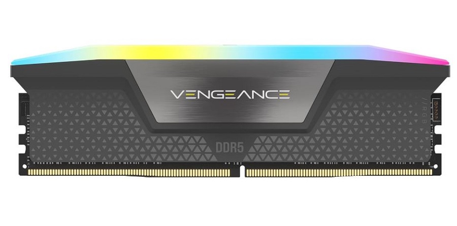 MEMORIA DIMM DDR5 CORSAIR CMH16GX5M1E6000Z36 16GB 6000MT/S 1X16GB VENGEANCE RGB AMD EXPO INTEL XMP NEGRO 1.35V - Código: CMH16GX5M1E6000Z36 | Compra en Guadalajara