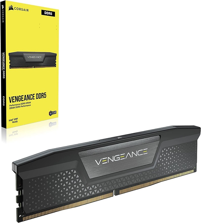 MEMORIA DIMM DRR5 CORSAIR CMK48GX5M2E6000C36 48GB 6000 TM/S 2X48GB VENGEANCE XMP 3.0 1.4VC. DISIPADOR NEGRA - Gigabyte