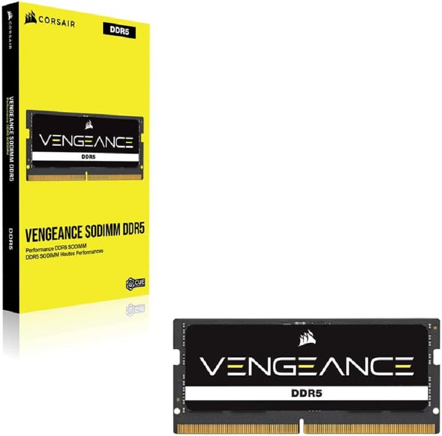 MEMORIA SODIMM DDR5 CORSAIR CMSX48GX5M1A4800C40 48GB 4800 MT/S 1X48GB VENGEANCE 1.1V NEGRA - Acer