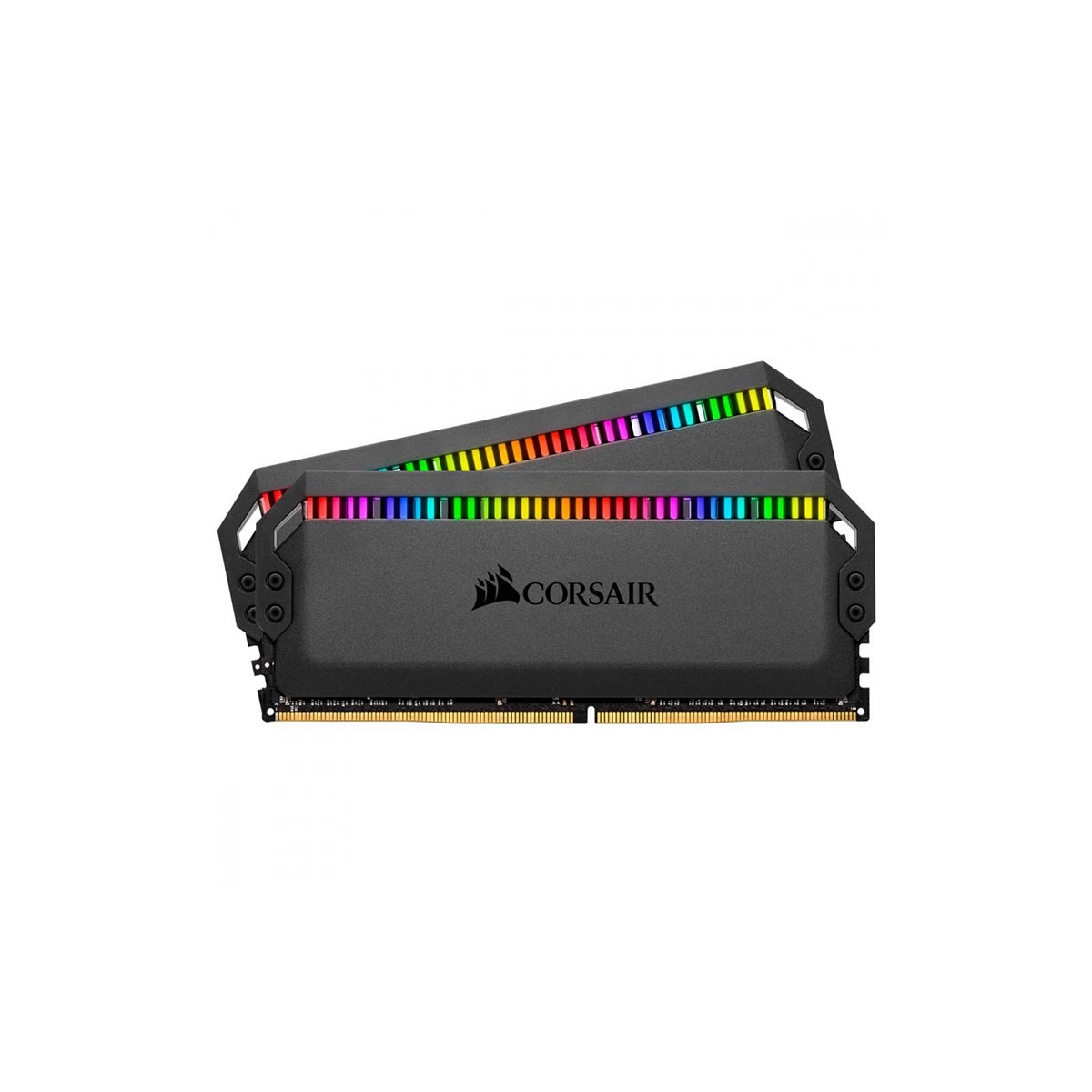 Memoria Dimm Ddr4 Corsair  Cmt16Gx4M2C3200C16  16G 3200Mhz  2X8Gb  Dominator Platinum Rgb Negro Cl16 - CMT16GX4M2C3200C16