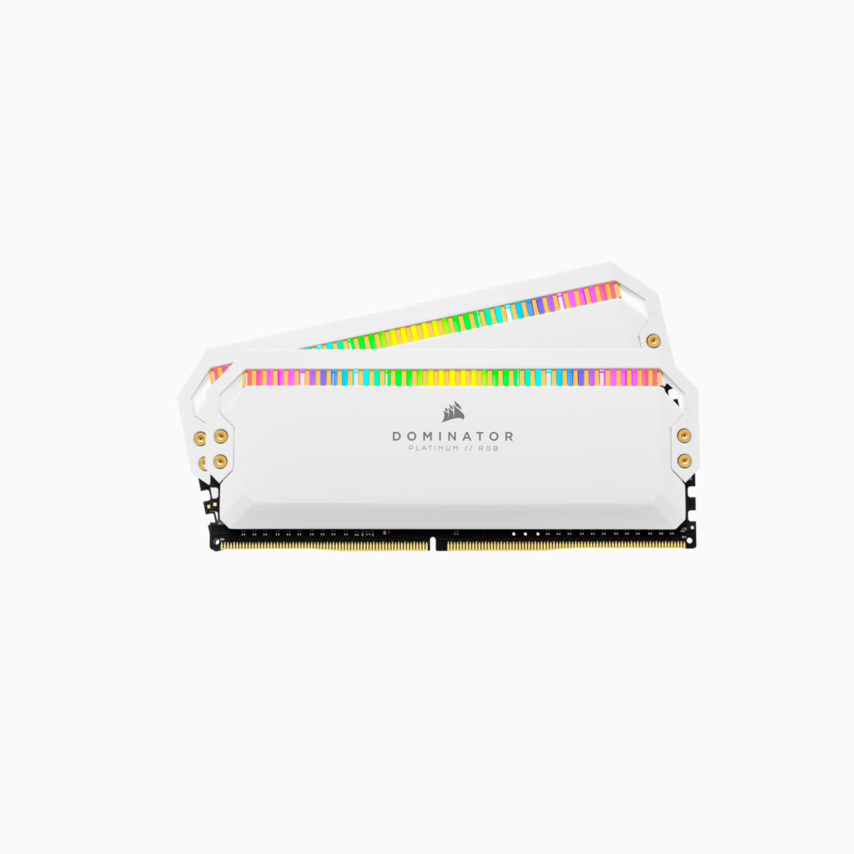 Memoria RAM Corsair Dominator Platinum 16GB 2x8GB DDR4 3200MHz DIMM RGB XMP Non-ECC Blanco CL16 CMT16GX4M2C3200C16W - Código: CMT16GX4M2C3200C16W | Compra en Guadalajara