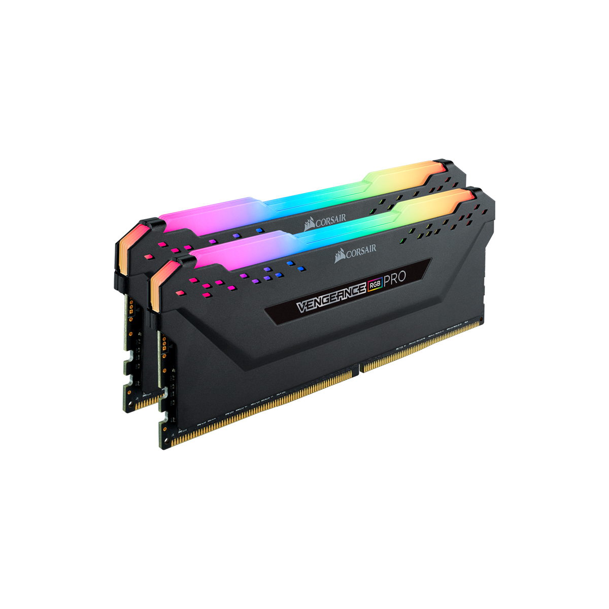 MEMORIA DIMM DDR4 CORSAIR CMW16GX4M2C3200C16-TUF 16GB 3200MHZ 2X8GB VENGEANCE RGB TUF NEGRO CL16 - Código: CMW16GX4M2C3200C16-TUF | Compra en Guadalajara