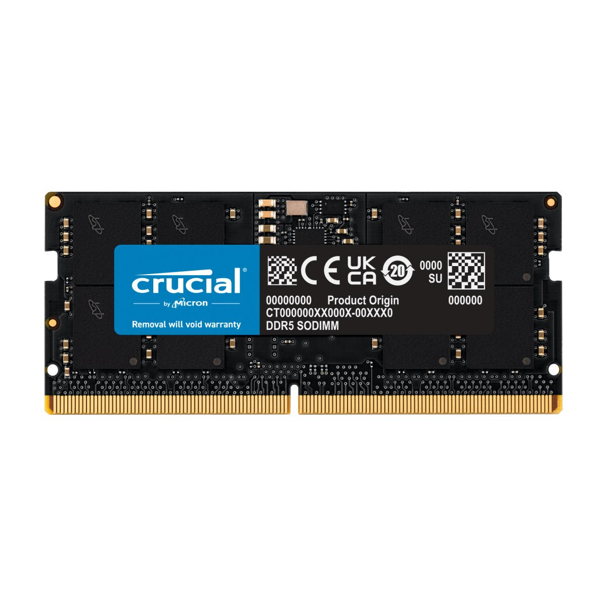 MEMORIA SODIMM DDR5 CRUCIAL CT16G48C40S5 16GB 4800MHZ CL4 CT16G48C40S5 - Código: CT16G48C40S5 | Compra en Guadalajara