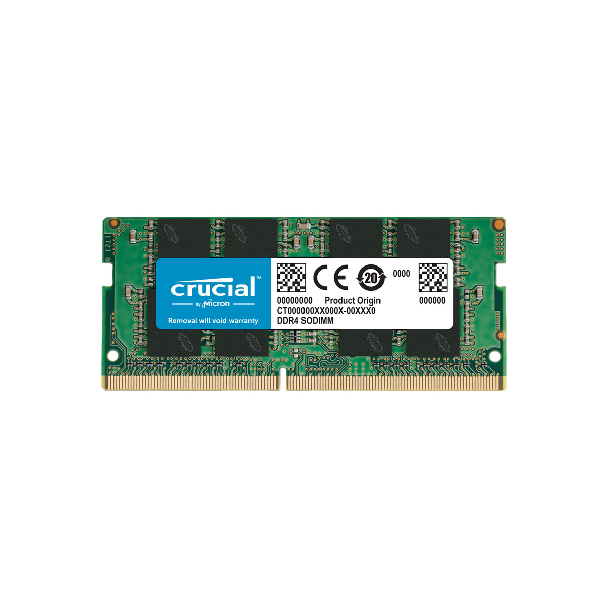 MEMORIA SODIMM DDR4 CRUCIAL CT8G4SFRA32A 8GB 32 00MHZ CL22 - Código: CT8G4SFRA32A | Compra en Guadalajara