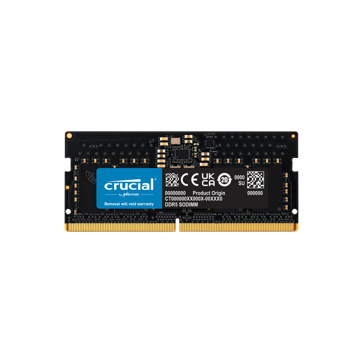 MEMORIA SODIMM DDR5 CRUCIAL CT8G56C46S5 8GB 5600MHZ CL46 CT8G56C46S5 - Código: CT8G56C46S5 | Compra en Guadalajara