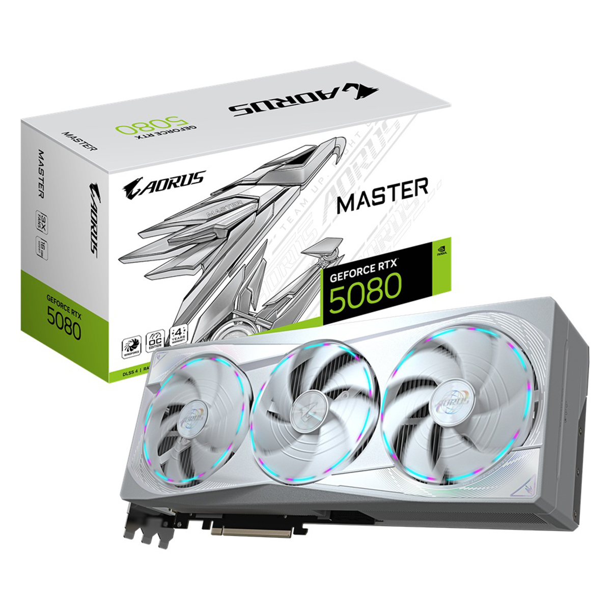 TARJETA DE VIDEO GIGABYTE GV-N5080AORUSM ICE-16GD RTX 508016GB GDDR7PCIE 5.01HDMI3DP3 FAN - Gigabyte