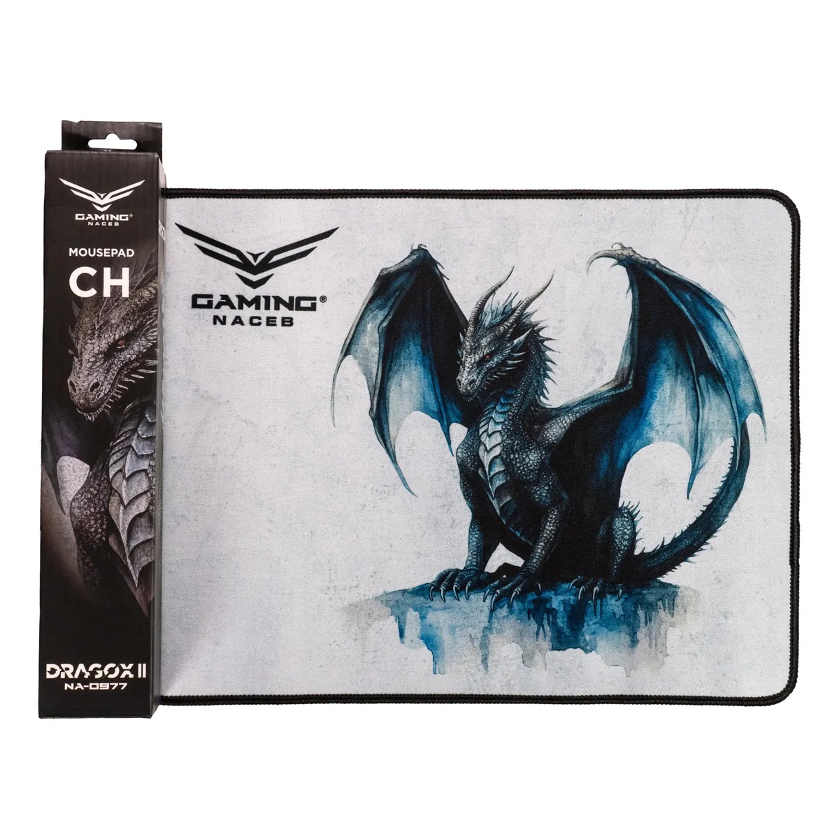 MOUSE PAD NACEB NA-0977 DRAGOX II MICROFIBRA BASE DE CAUCHO ANTIDESLIZANTE S 32.625CM - Código: NA-0977 | Compra en Guadalajara