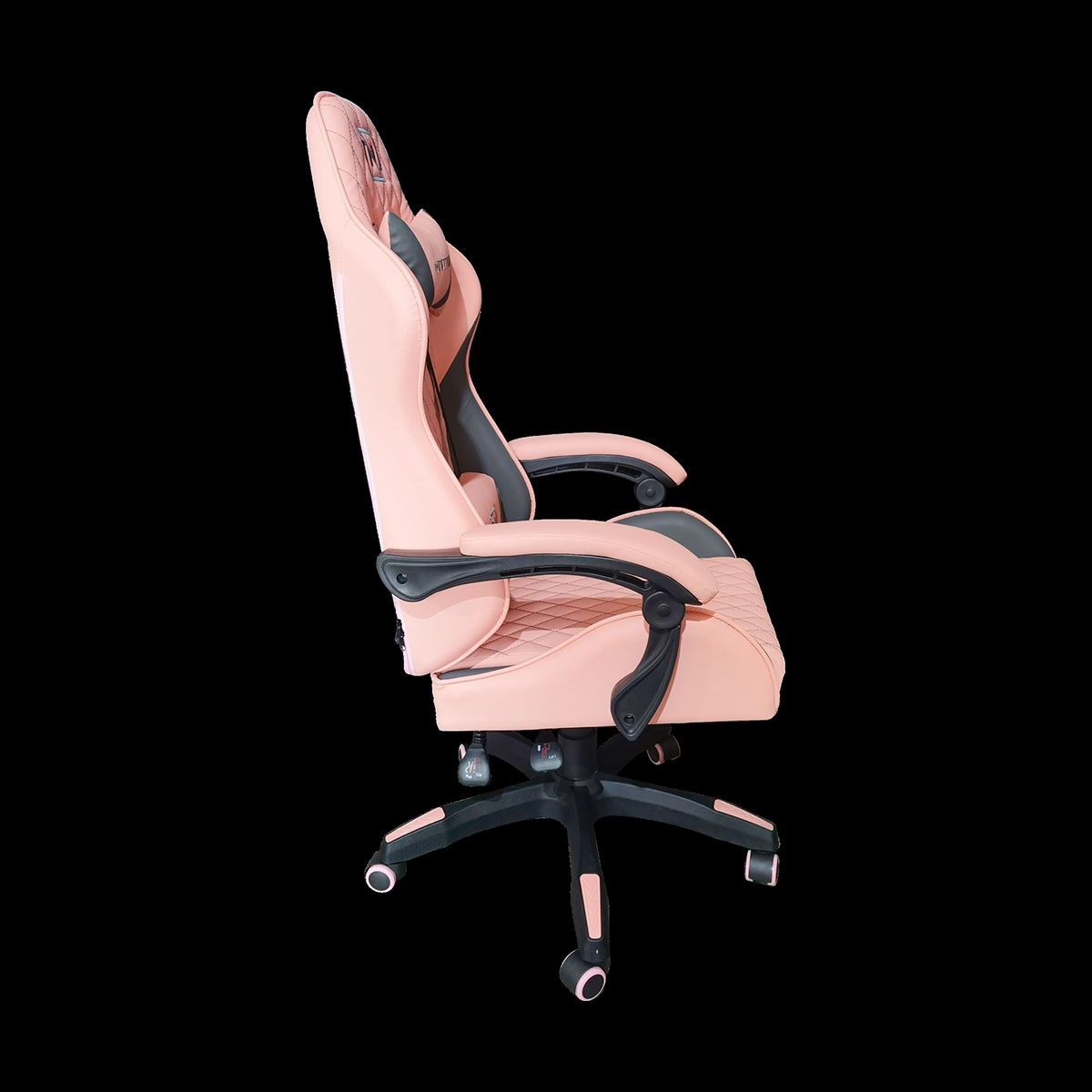 Silla Gaming NECNON NSG-01 SILLA GAMER INCLINACION RESPALDO 145 CLASE 4 140-150KG NGS-01 FOAM 350MM 63CM64CM121-131CM COJIN LUMBAR Y CABEZA ROSA/GRIS - Código: NBSG0130C4 | Compra en Guadalajara