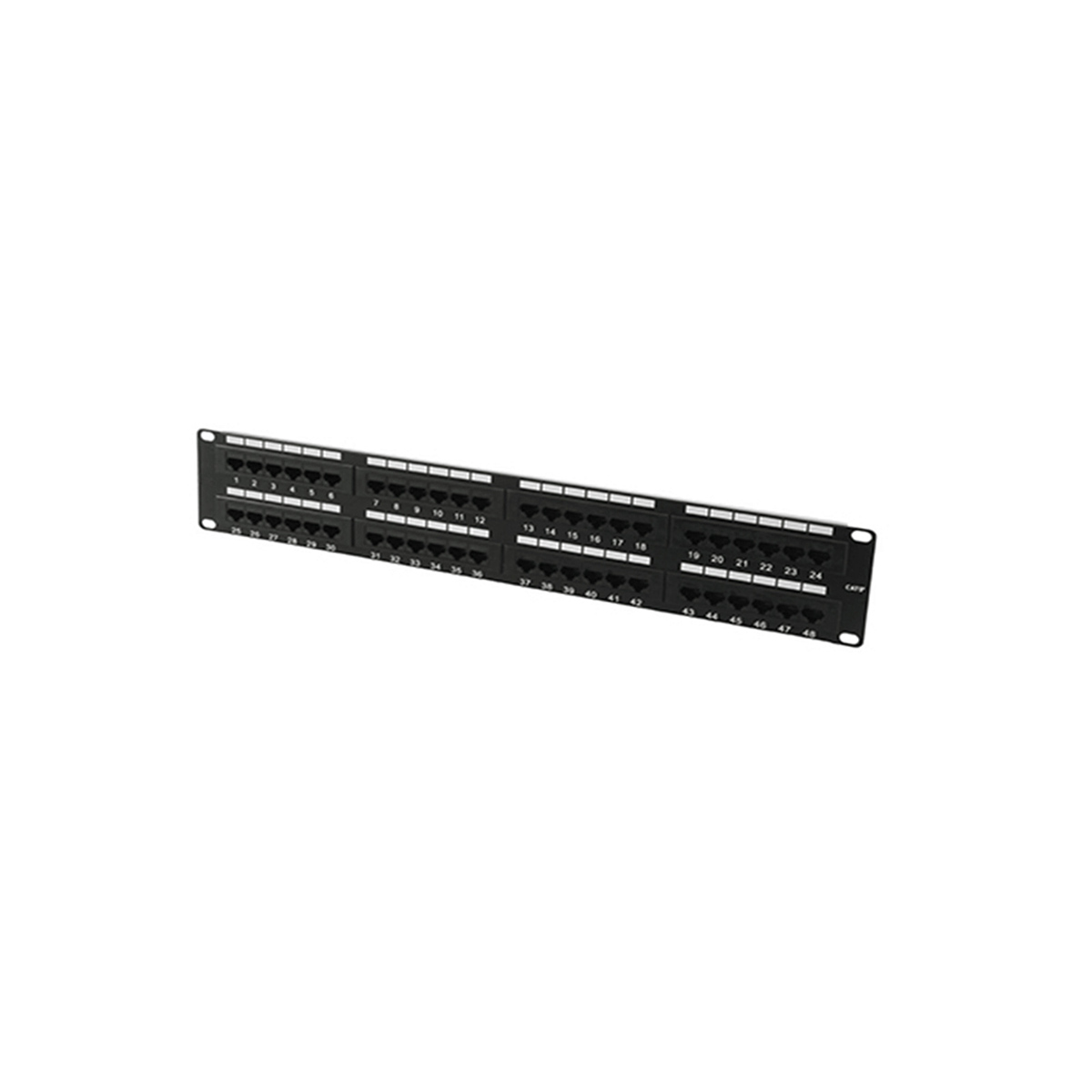 PATCH PANEL NITROTEL 48 PUERTOS UTP CAT. 6 110 IDC T568A/B NTPPC648U - Código: NTPPC648U | Compra en Guadalajara