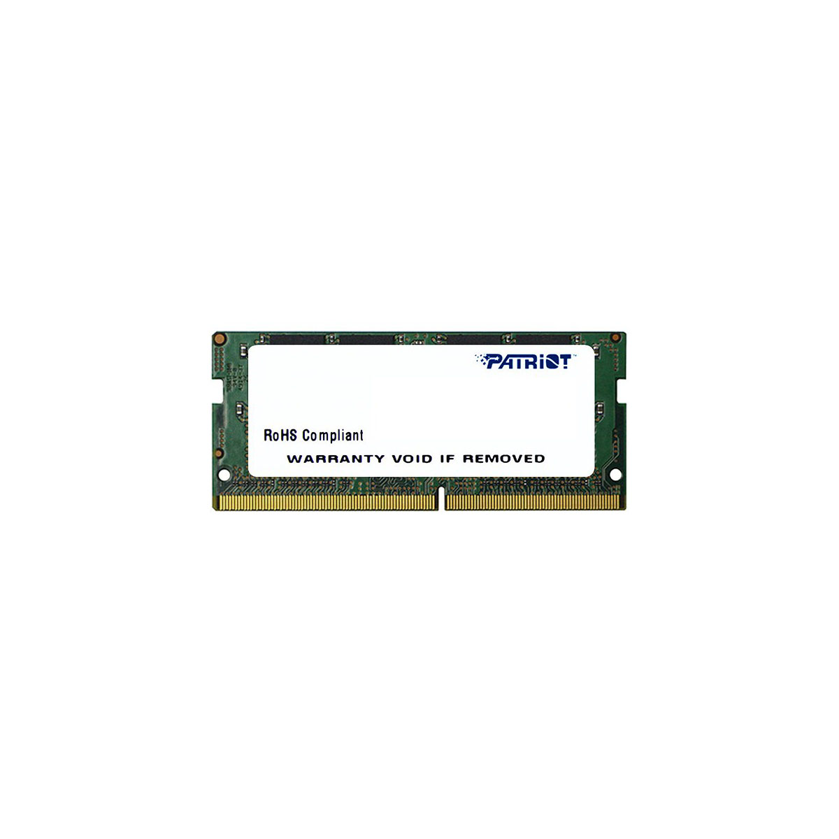MEMORIA SODIMM DDR4 PATRIOT PSD44G240081S 4GB 2400MHZ SIGNATURE - Código: PSD44G240081S | Compra en Guadalajara