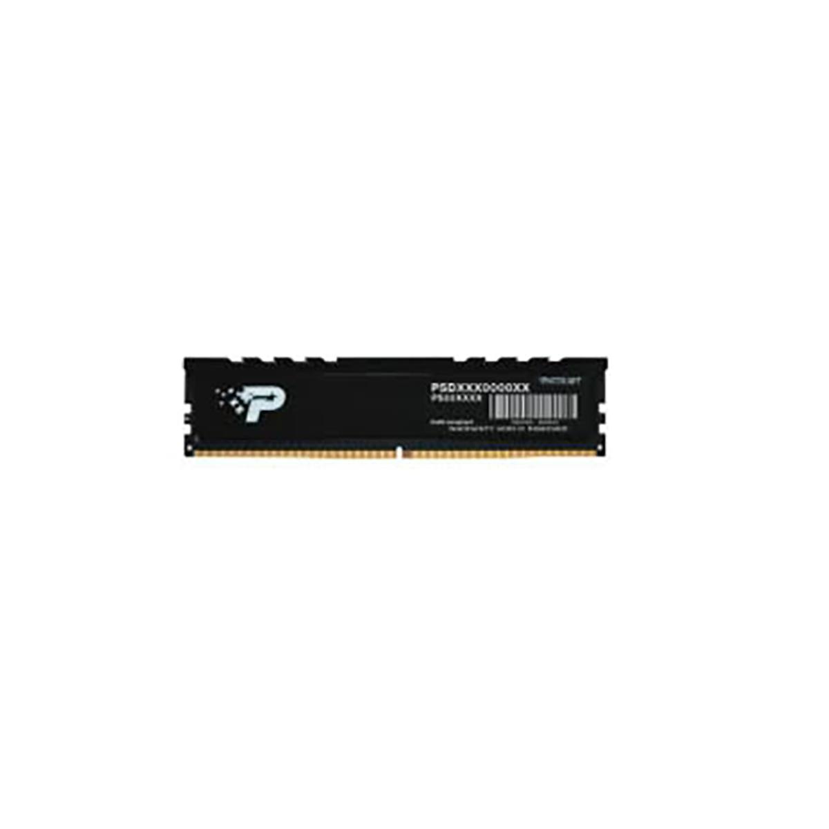 MEMORIA DIMM DDR5 PATRIOT PSP58G480041H1 SIGNATURE PREMIUM 8GB 1X8GB 4800MHZ CL40 W/HS - Código: PSP58G480041H1 | Compra en Guadalajara
