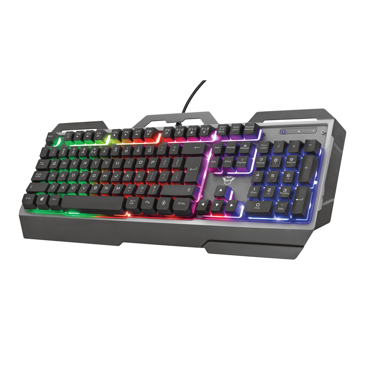 23742 Teclado Trust Gxt  23742  856 Torac Illuminated Gaming Keyboard Espa  Ol