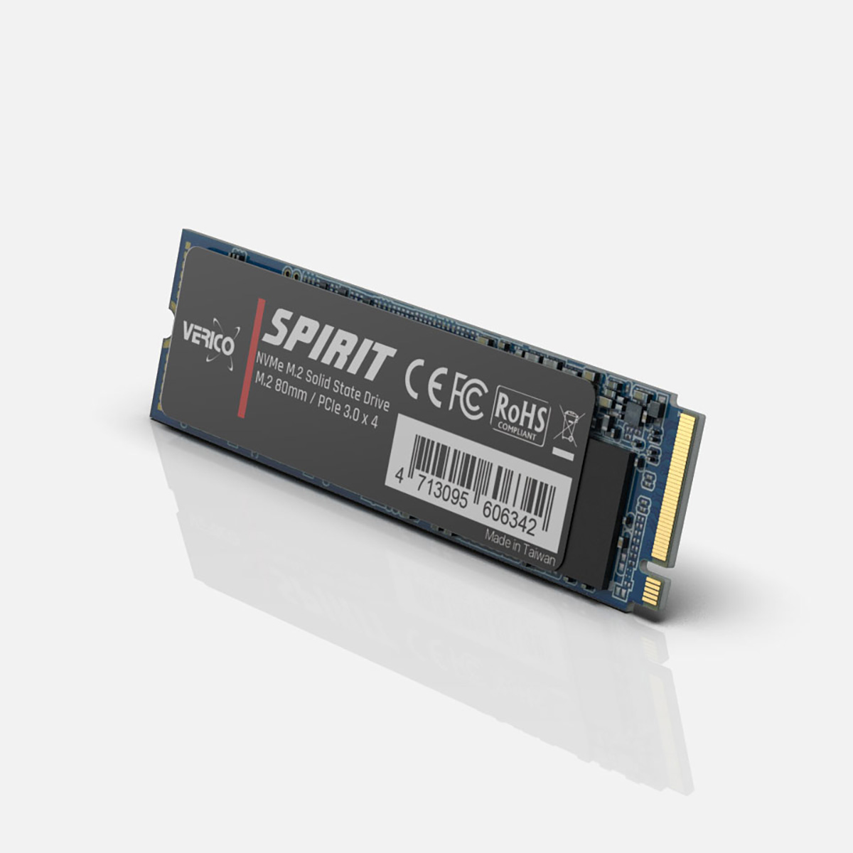 Unidad Ssd M 2 Verico 256Gb  1Ssok Ssmm93 Nn  Spirit  Pcie 3 0  Nvme  3D Nand  2280 - 1SSOK-SSMM93-NN