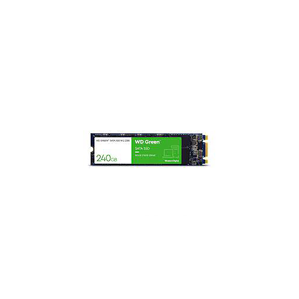 SSD WESTERN DIGITAL GREEN 240GB M.2 2280 545MBS LECTURA SATA WDS240G3G0B WDS240G3G0B - Wd - Western Digital