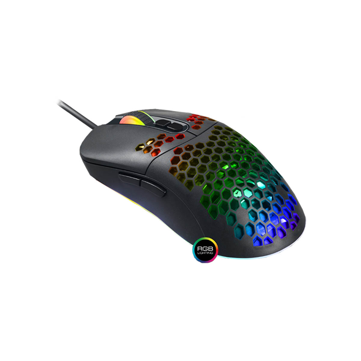 Mouse Yaguaret  Gmmantisygt  Mantis  Gaming 7 Teclas  Rgb  6 Cambios De Dpi 800 6400  - YAGUARET